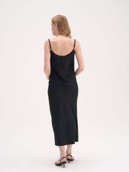 Платье комбинация "Черный оникс" женское