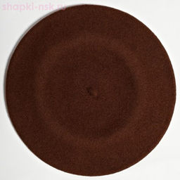 Берет фетр без отделки 11 Берет женский (56-58)