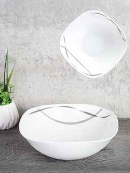 Салатник квадратный 750 мл 190 мм / LKSW75 (2026) /уп 36/Абстракция Волны - Галеонтрейд фото 2