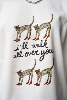 Лонгслив женский с принтом 1292 - Milmil фото 3