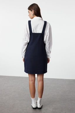 Indigo Mini Jile Dokuma Elbise TWOAW20EL2134