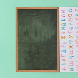 Наклейки в книжке «Алфавит», 3 фона, 20.7×14.2 см