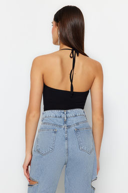 TRENDYOLMILLA Siyah Degaje Yaka Orme Body TPRSS23BD00050 фото 6