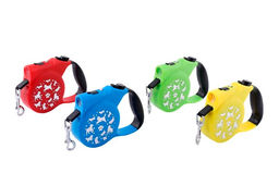 ВИА Поводок-рулетка для животных с фонариком 3м до 15кг 262671