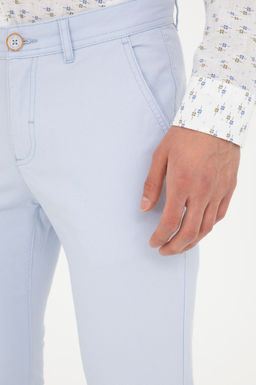 Мужские светло -голубые холст / брюки Chino Сюрприз в корзине - U.s. polo assn фото 6