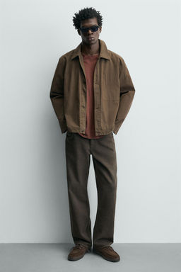 ZAPATO N?UTICO PIEL CASUAL / Marr?n - Zara фото 6