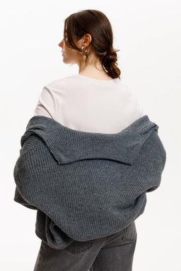 ЕВТ 3283/серо-сиреневый фуфайка жен