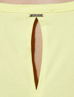 Летнее платье миди из гладкого эластичного хлопка - Vilatte фото 4