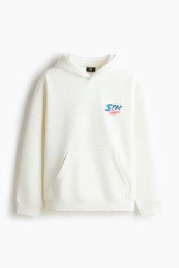 Sudadera con motivo y capucha Relaxed Fit - H&m фото 3