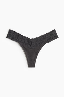 Pack de 10 bragas Thong de encaje - H&m фото 14