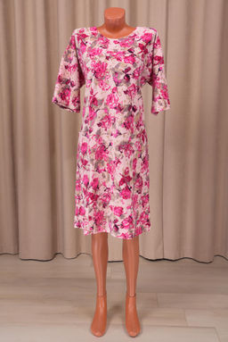 Туника велюровая (01019, фуксия)