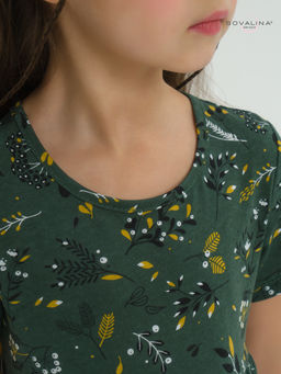 Платье Тия горчичные ветки - Sovalina фото 29