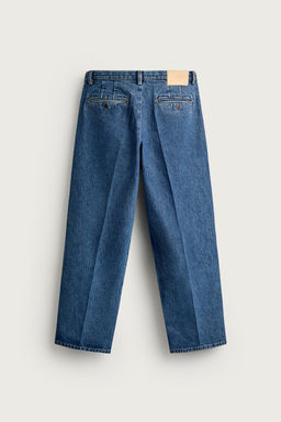PANTAL?N CHINO DENIM REGULAR FIT / Azul medio - Zara фото 2
