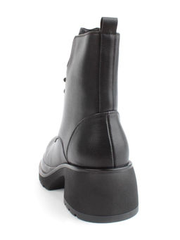 04-M3-H207 BLACK Ботинки зимние женские (натуральная кожа, натуральный мех)