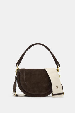 LEATHER CROSSBODY BAG - Zara фото 2