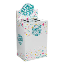 Хлопушка поворотная Хорошее настроение, конфетти, бумага - Страна карнавалия фото 2