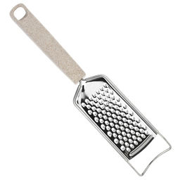 LARA Терка - 1 поверхность, контейнер, нерж. сталь, волокно рисового дерева LR07-58