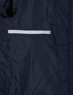 Lacivert G_mlek Yaka Mont