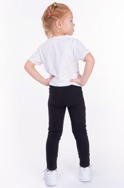 Лосины из футера двухнитки с начесом для девочки Bonito  фото 29