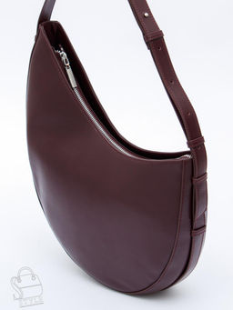 Сумка женская кожаная 1032M wine red Polina&Eiterou  в Новосибирске