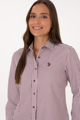 Kad_n Bordo Uzun Kollu G_mlek Sepette S_rpriz _ndirim - U.s. polo assn фото 2