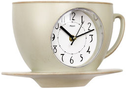 Настенные часы Mirron чашка бежевая 121-222WA
