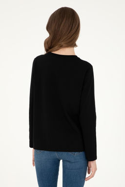 Женский черный свитшот Неожиданная скидка в корзине - U.s. polo assn фото 5