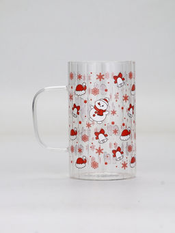 Кружка новогодняя стеклянная Новый год, 350 мл - Дорого внимание фото 2