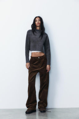 ROUND NECK KNIT SWEATER - Zara фото 8