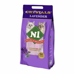 Силикагелевый наполнитель "Лаванда", 5л (Crystals Lavender): Фиолетовый