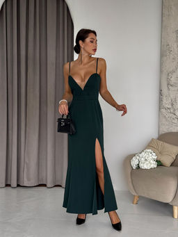 Платье AURA 3311-170 изумрудный