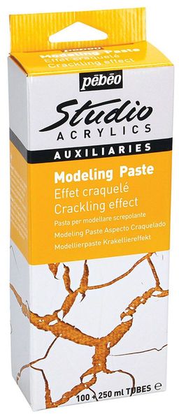 PEBEO Паста моделирующая кракелюрная 2-х комп. Studio 250+100 мл 524440