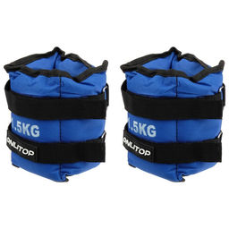 Утяжелители ONLYTOP, 2 шт. × 1.5 кг, цвет синий