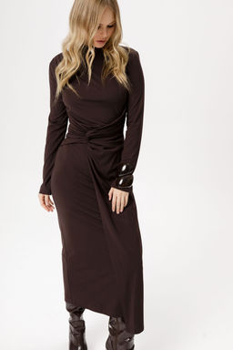Платье Pirs 6240 коричневый  фото 6
