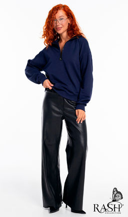 Свитшот на молнии "Аллегро" синий Цвет:как на фото