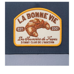 Бейсболка DJINNS арт. HFT La Bonne Vie 2 (темно-синий / голубой)