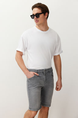 Gri Slim Fit Kot Sort TMNSS24SR00049