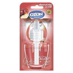 Освежитель воздуха, блок для розетки OZON PLUG IN 19мл Яблоко с корицей