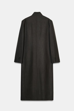 WOOL TWILL COAT ZW COLLECTION LIMITED EDITION - Zara фото 9