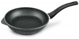 Сковорода Готовить легко stone несъемная ручка, 18 см - Нева металл посуда фото 3