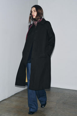 ZW COLLECTION LIMITED EDITION LONG BUTTON TRENCH COAT