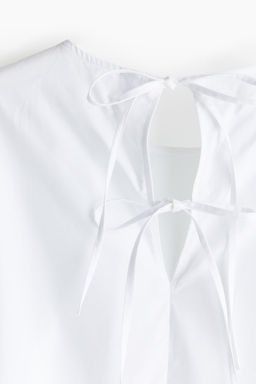 Blusa de algodon con lazadas - H&m фото 5