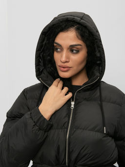 Куртка пуховая Recycled Oversized Longline Puffer Coat / Lee Cooper  фото 4