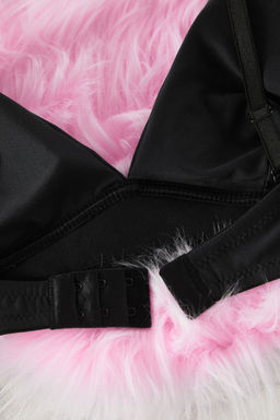 TRENDYOLMILLA Siyah Micro Balensiz Kapl? Ucgen Orme Sutyen THMSS25SU00009 фото 9