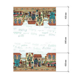 Скатерть Этель: Италия, 180 150 см, хлопок 100 %, саржа, 190 г/м  фото 7