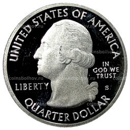 1/4 доллара (25 центов) 2012 года S США Национальные парки № 15  Денали