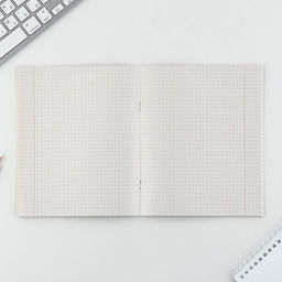 Цена за 5 шт. Тетрадь в клетку, 48 л., А5, на скрепке, блок №2, Yellow, МИКС - Artfox study фото 6