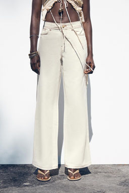 Z1975 HIGH-WAIST WIDE-LEG JEANS - Zara фото 3
