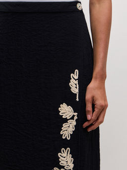 Миди юбка с вышивкой / Zarina  фото 7