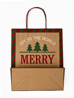 Набор подарочных пакетов «Новогодний», 3 шт, тиснение, 25 × 4 × 30.5 см, 30 × 40 × 11.5 см, 18 × 23 × 10 см